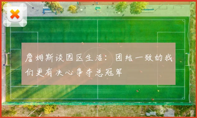 詹姆斯谈园区生活：团结一致的我们更有决心争夺总冠军
