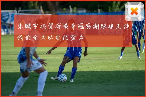 朱鹏宇祝贺海港夺冠感谢球迷支持我们全力以赴的努力